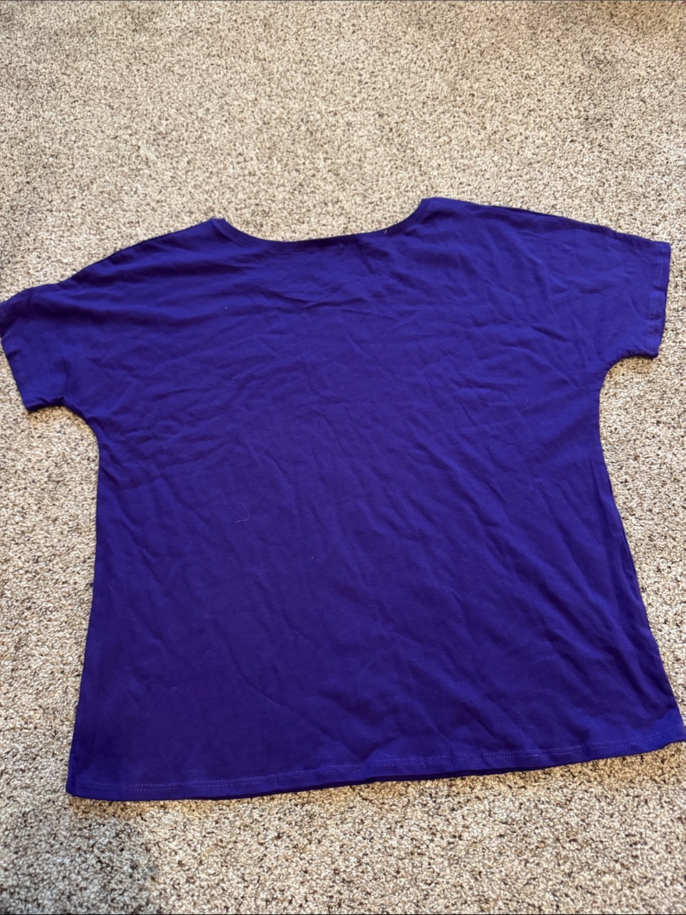Bella Canvas White (Women’s Tee), Purple (Men’s Tee) Crew Neck Lot of 5 size M - Picture 9 of 9